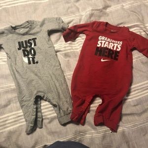 Set of two Nike one piece
